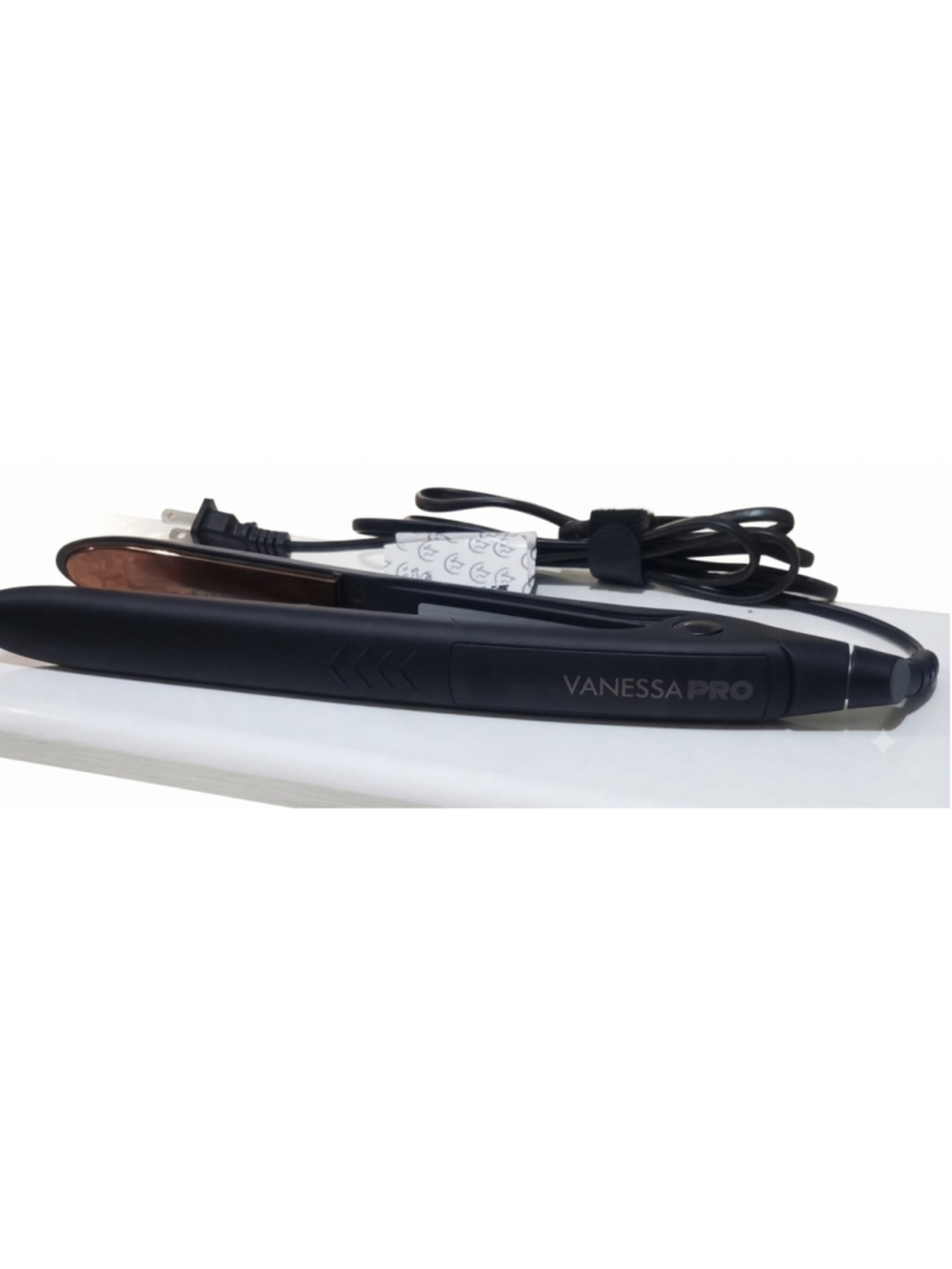 VANESSA PRO Titanium Flat Iron Hair Straightener and Curler (Model LM-115)
